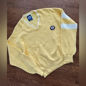 AMERICAS CUP 1987 Vintage Sweater Sailing Classic‎ Tennis Preppy Heritage M